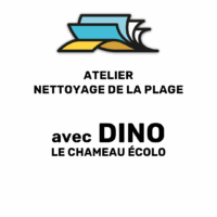 JEUNESSE – Atelier Nettoyage de la plage avec DINO, le chameau écolo !