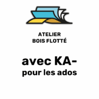 JEUNESSE – Atelier bois flotté avec KA-  CONSTRUIRE UNE BOITE À LIVRES – On construit la boîte